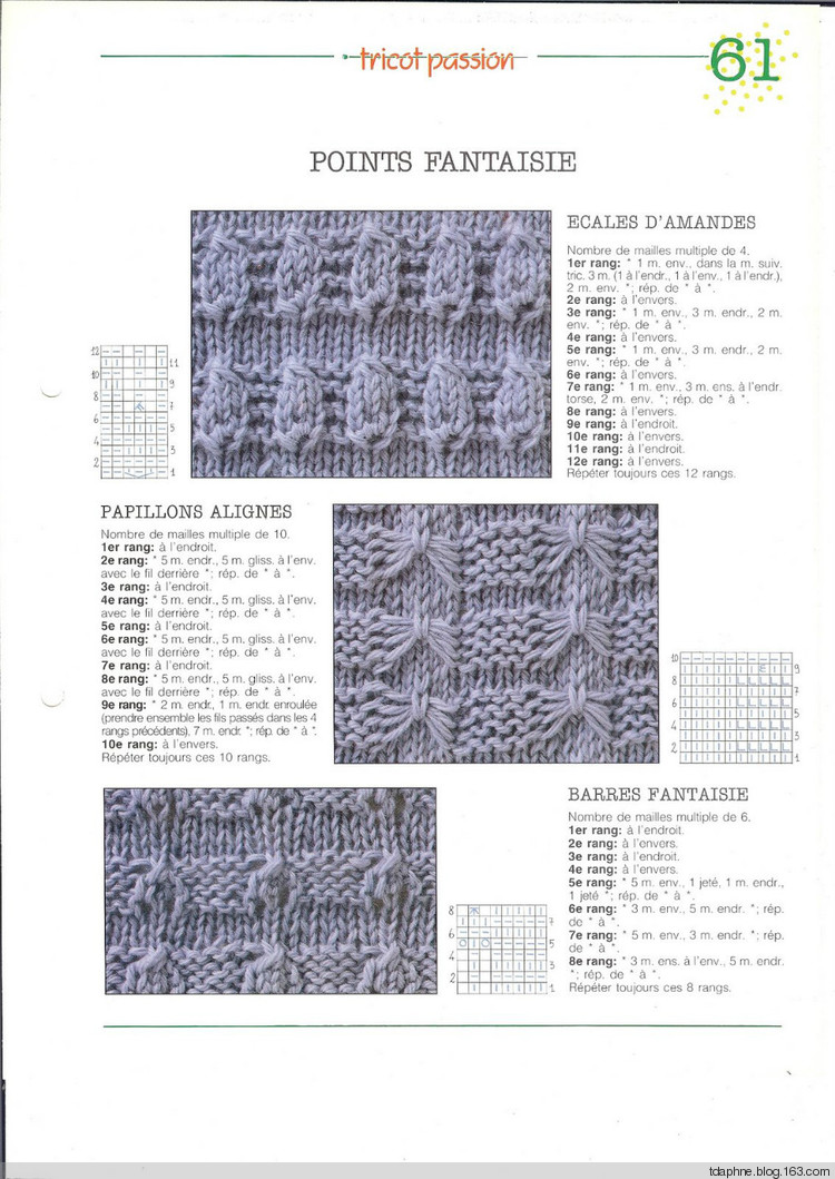 Tricot passion Points classeur N°2 101 -148 - Daphne Tsui - 因為愛所以愛