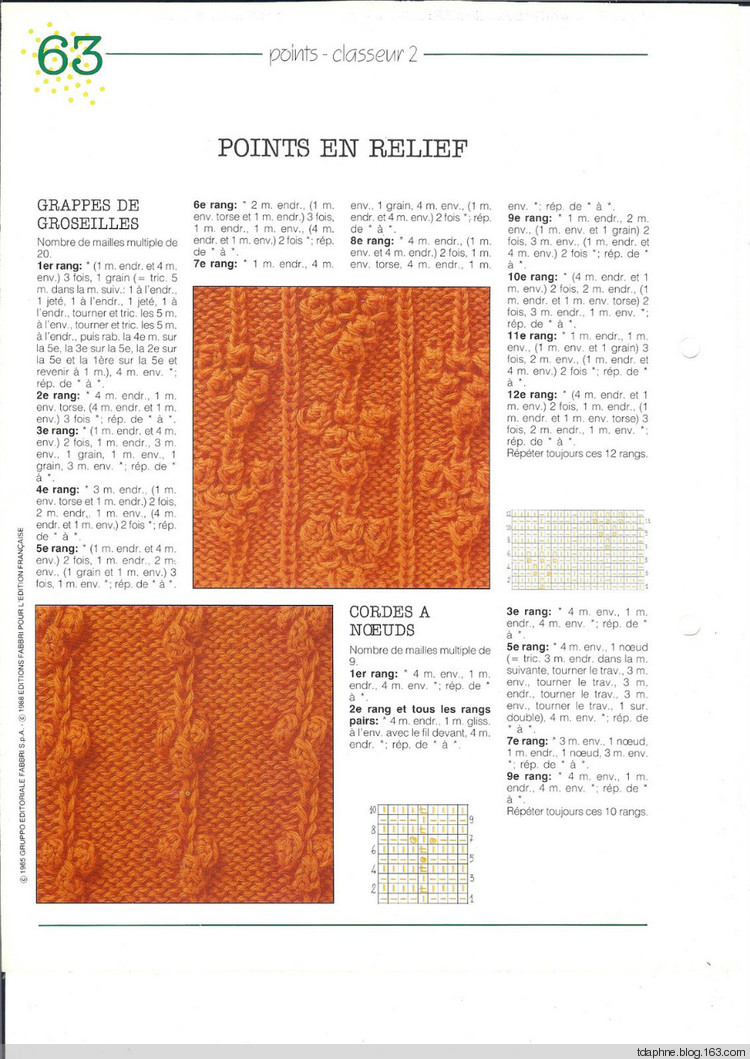 Tricot passion Points classeur N°2 101 -148 - Daphne Tsui - 因為愛所以愛