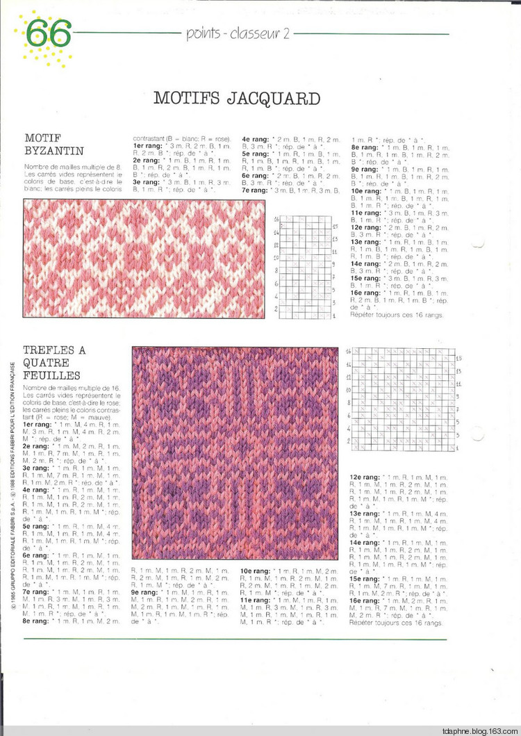 Tricot passion Points classeur N°2 101 -148 - Daphne Tsui - 因為愛所以愛
