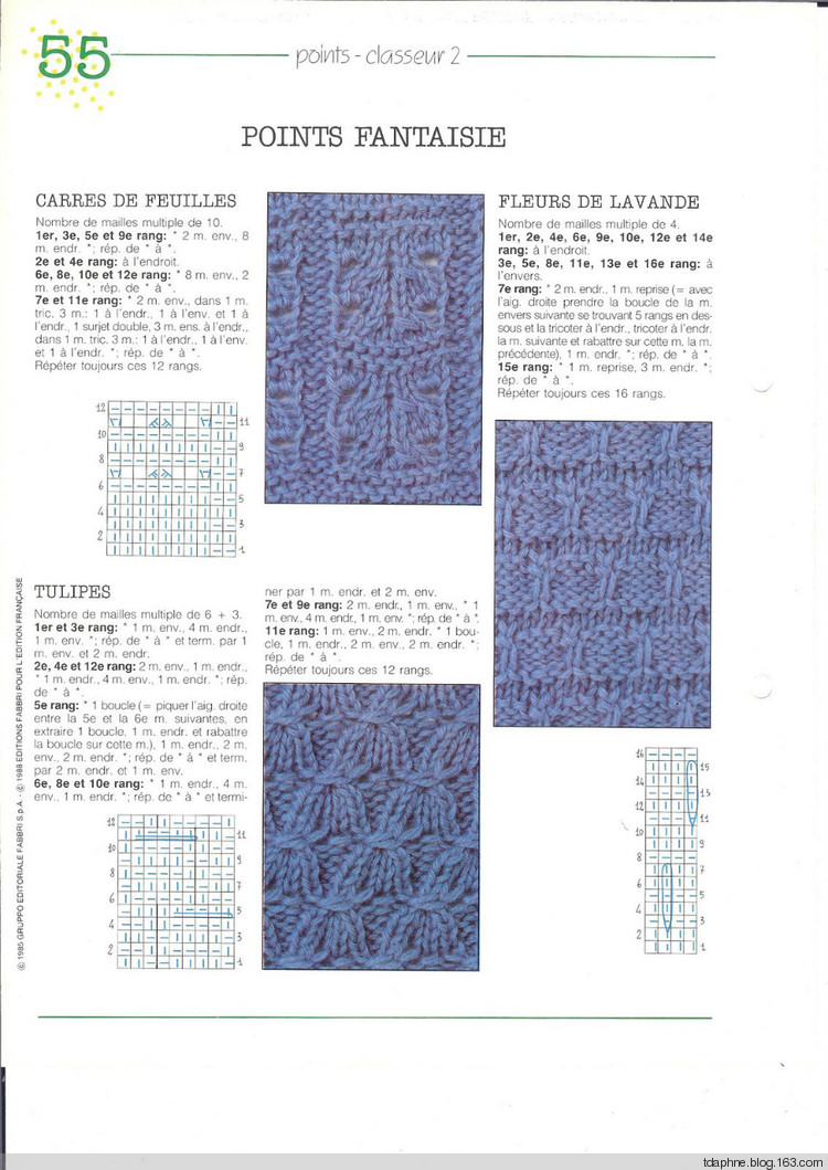 Tricot passion Points classeur N°2 101 -148 - Daphne Tsui - 因為愛所以愛