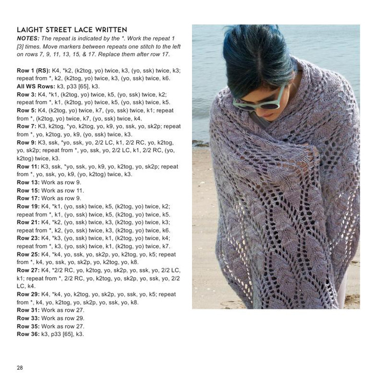 Kirsten Kapur Shawl Book One: Ten Best Loved Shawls from Through the Loops - 輕描淡寫 - 輕描淡寫