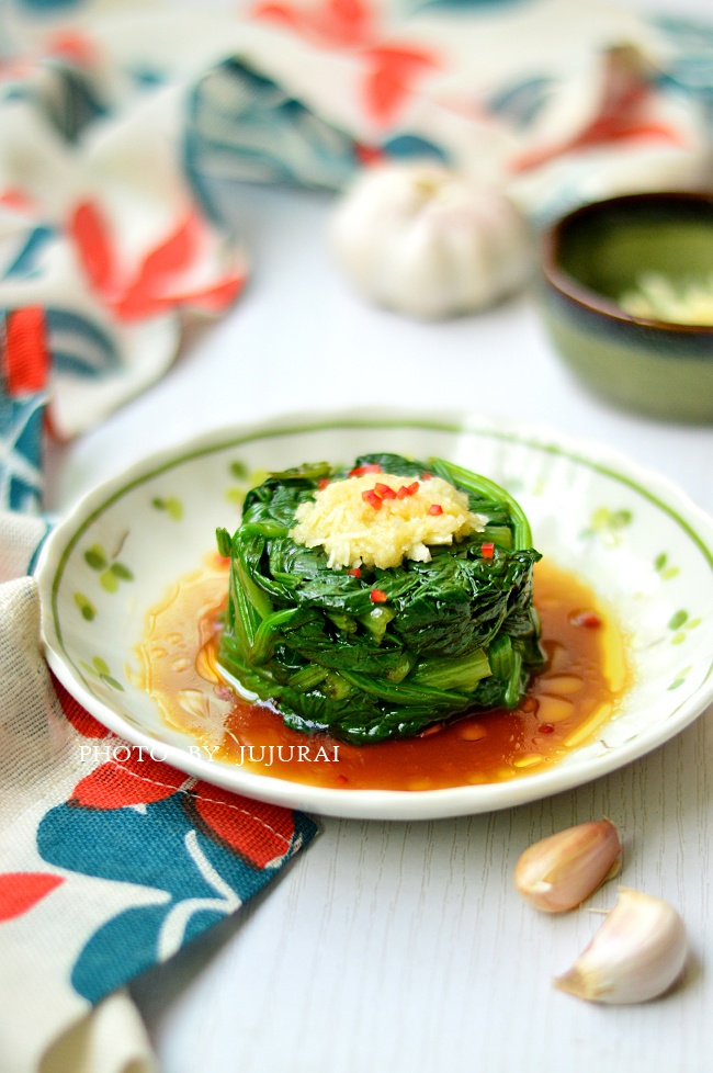 素食也美味【蒜蓉菠菜塔】 - 慢美食博客 - 慢美食博客