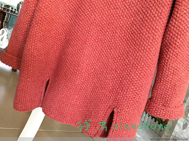 （線蟲）末初！——云點-歐風前后開叉A型保暖短大衣。 - 線蟲昭昭 - 線蟲昭昭的博客