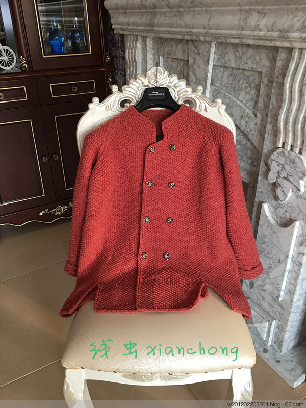 （線蟲）末初！——云點-歐風前后開叉A型保暖短大衣。 - 線蟲昭昭 - 線蟲昭昭的博客