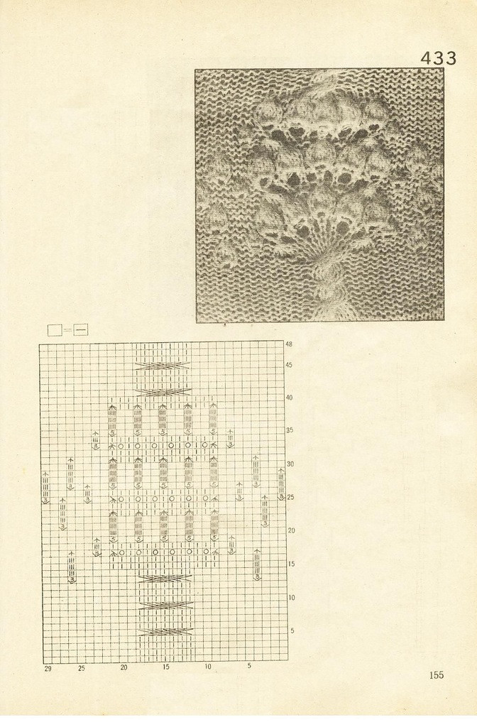 《上海棒針編結(jié)花樣500種》續(xù)編上海新棒針花樣530 - 壹一 - 壹一的博客