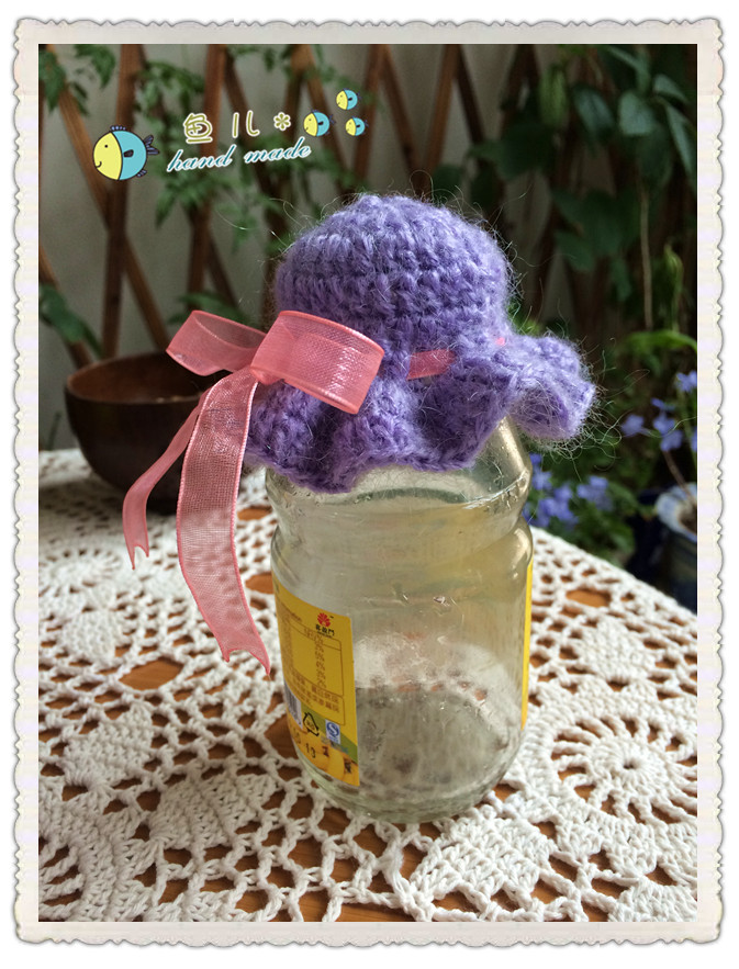 織愛(ài)公益~~~小瓶帽   37 - 魚(yú)兒 - 魚(yú)兒的小溪