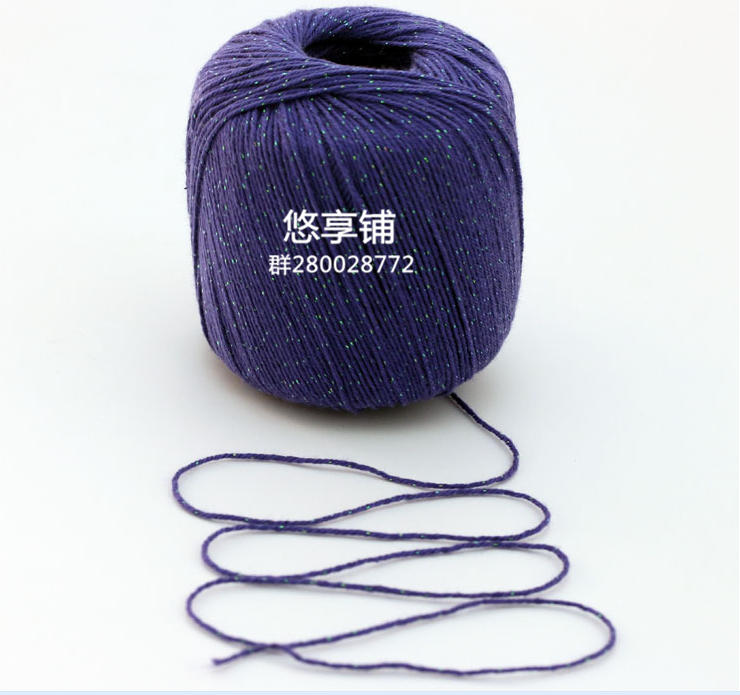 團購—炫彩蕾絲棉春夏中粗鉤編線 - 青煙渺渺 - 青煙渺渺