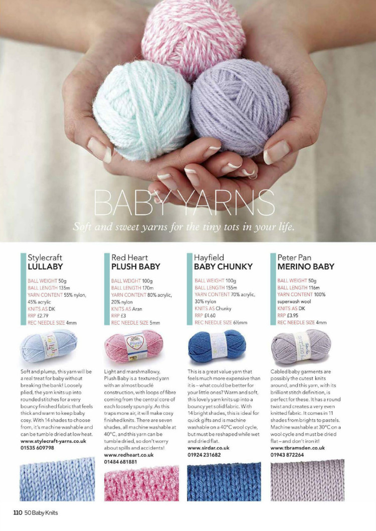 50 Baby Knits  spring 2015 - 輕描淡寫 - 輕描淡寫