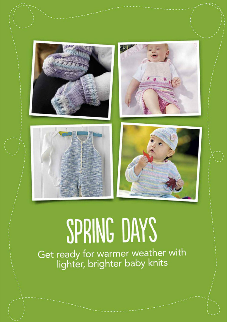 50 Baby Knits  spring 2015 - 輕描淡寫 - 輕描淡寫
