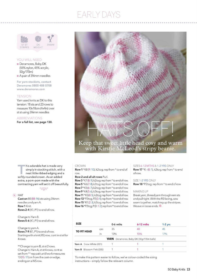 50 Baby Knits  spring 2015 - 輕描淡寫 - 輕描淡寫