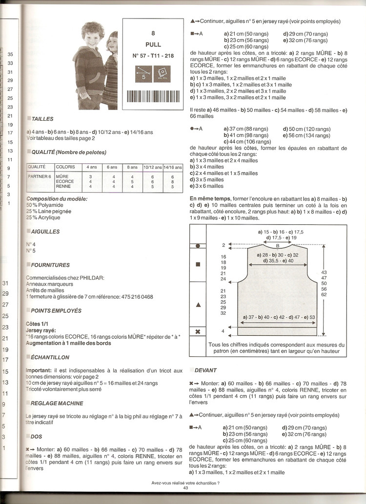 Phildar no.57 2011-2012兒童秋冬 - cissy-xi - xijie065的博客