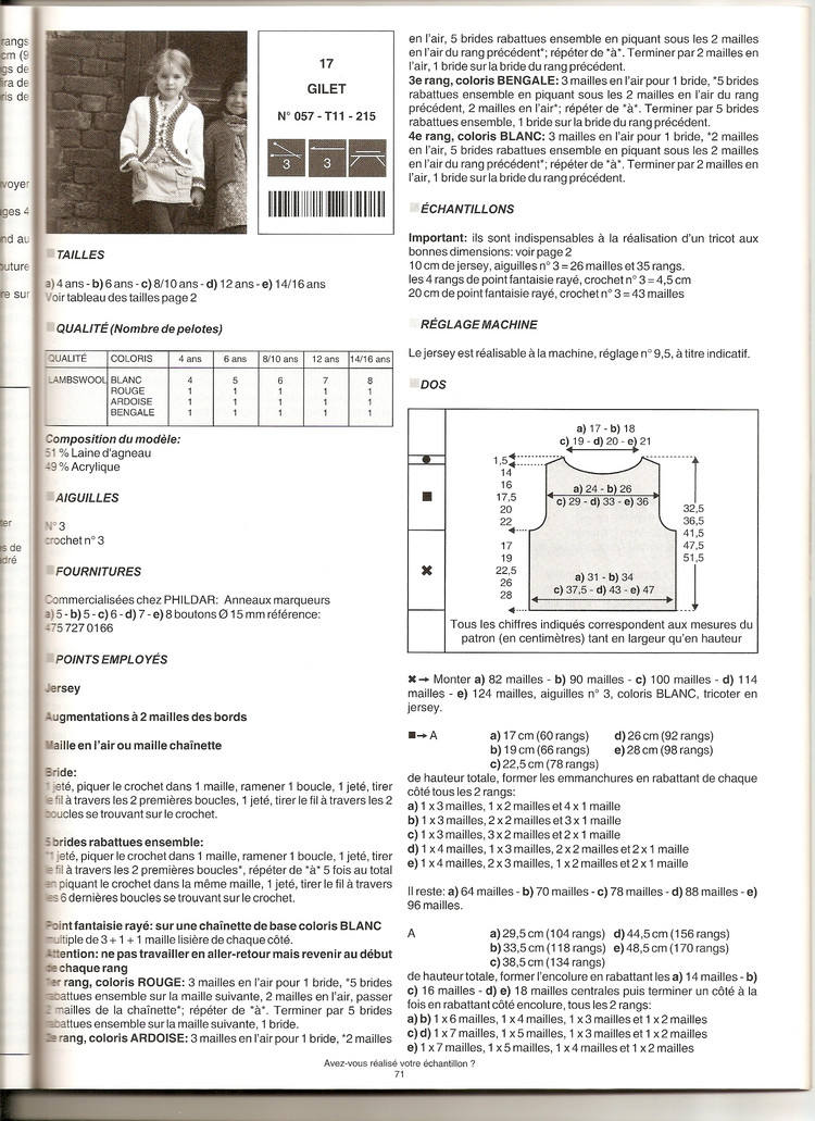 Phildar no.57 2011-2012兒童秋冬 - cissy-xi - xijie065的博客