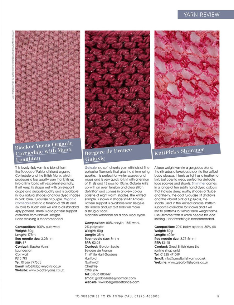 Knitting  Issue 86 2011 - 輕描淡寫 - 輕描淡寫
