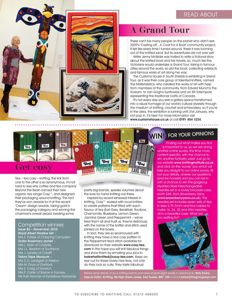 Knitting  Issue 86 2011 - 輕描淡寫 - 輕描淡寫