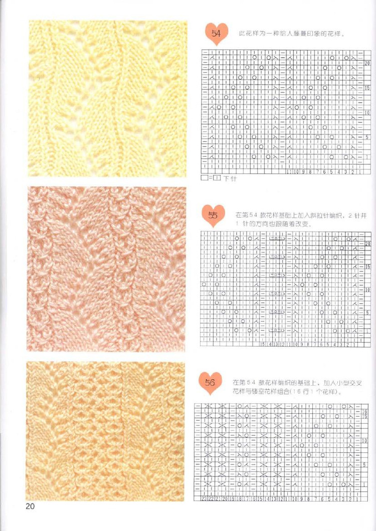 手工坊 --- 編織花樣與組合方法 - 紫蘇 - 紫蘇的博客