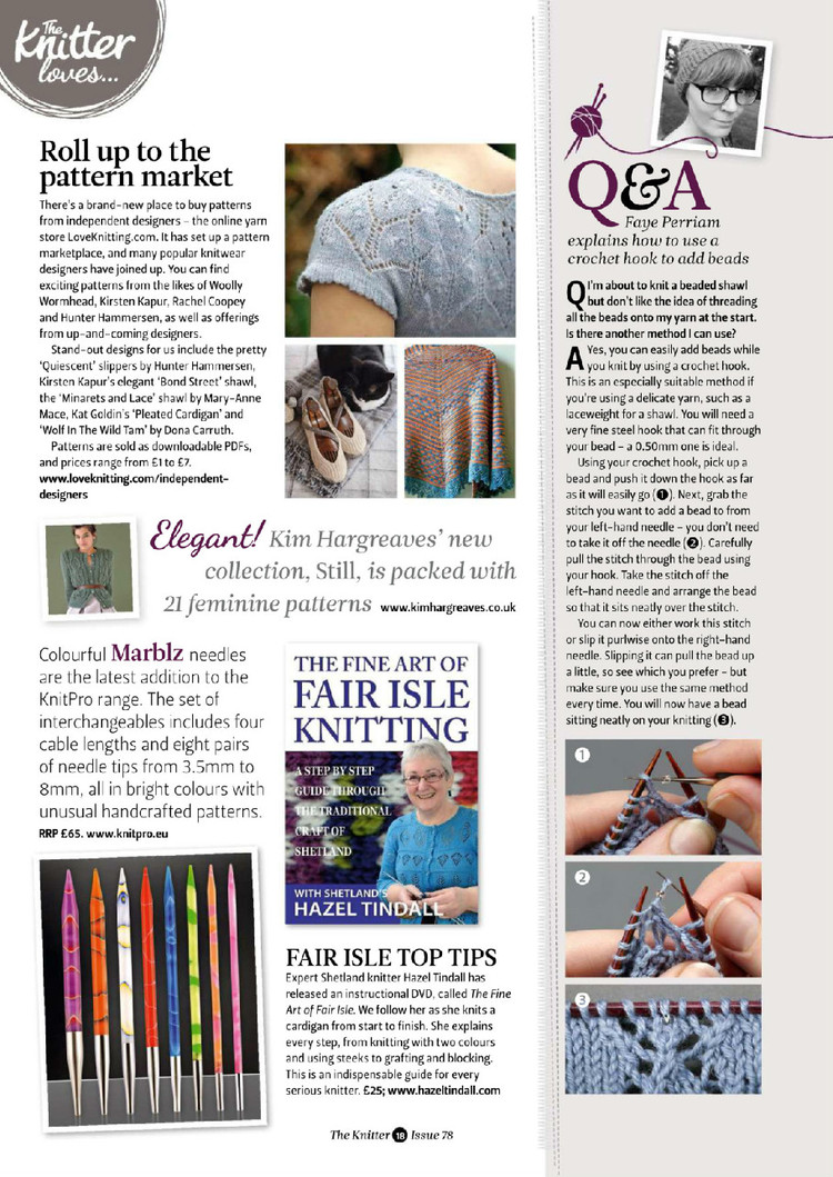 The Knitter №78 2014 - 輕描淡寫 - 輕描淡寫