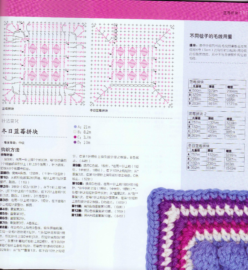 100祖母方格花樣圖典 - li98929 - 老妖兒的博客