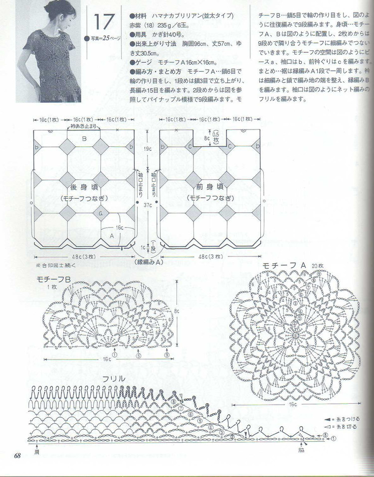 紅蘿——吊帶罩衫  2015.13 - 芮瑛手工 - 芮瑛手工的博客