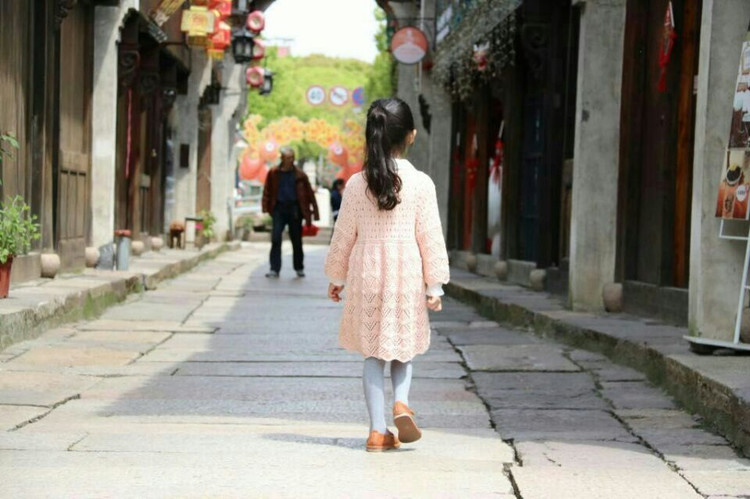 春色3 長袖公主裙（零基礎(chǔ)視頻） - 明月的棒針?biāo)囆g(shù) - 明月的棒針?biāo)囆g(shù)