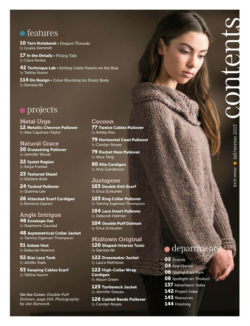 Knit Wear Fall/Winter 2013 秋 - 紫蘇 - 紫蘇的博客