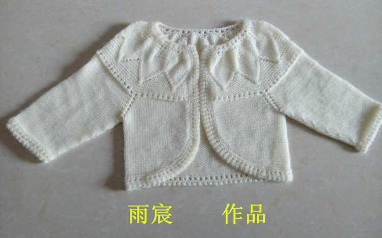 長(zhǎng)袖小坎肩和公主裙套裝（真人秀+視頻） - 明月的棒針?biāo)囆g(shù) - 明月的棒針?biāo)囆g(shù)