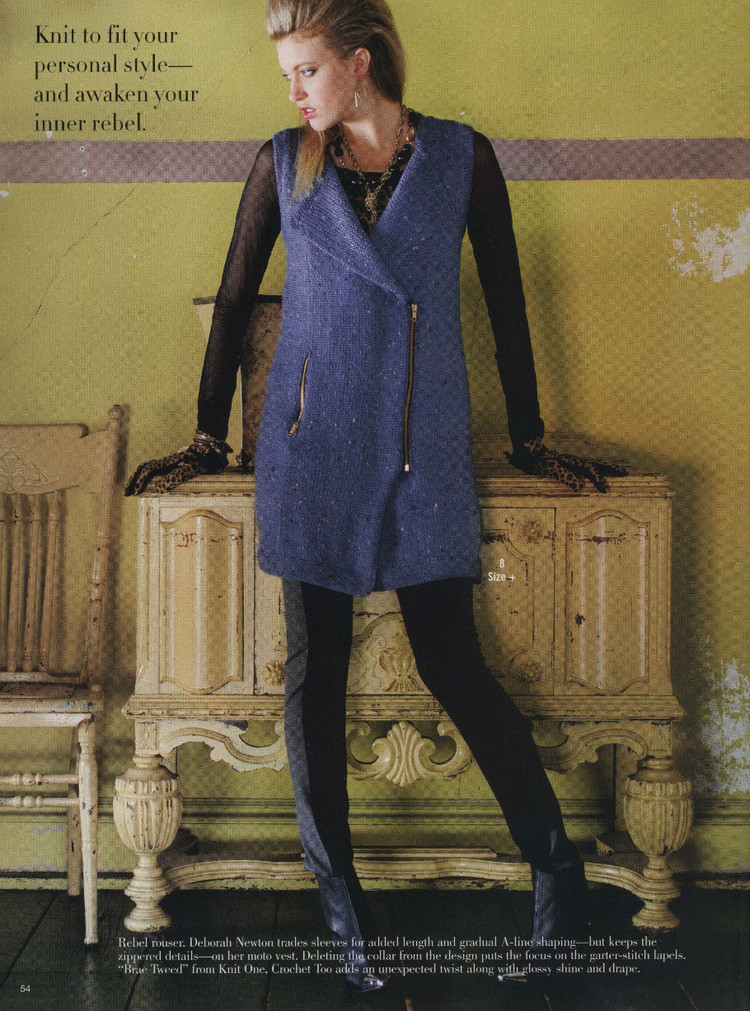 Vogue Knitting 2013/2014 冬季 - 輕描淡寫 - 輕描淡寫