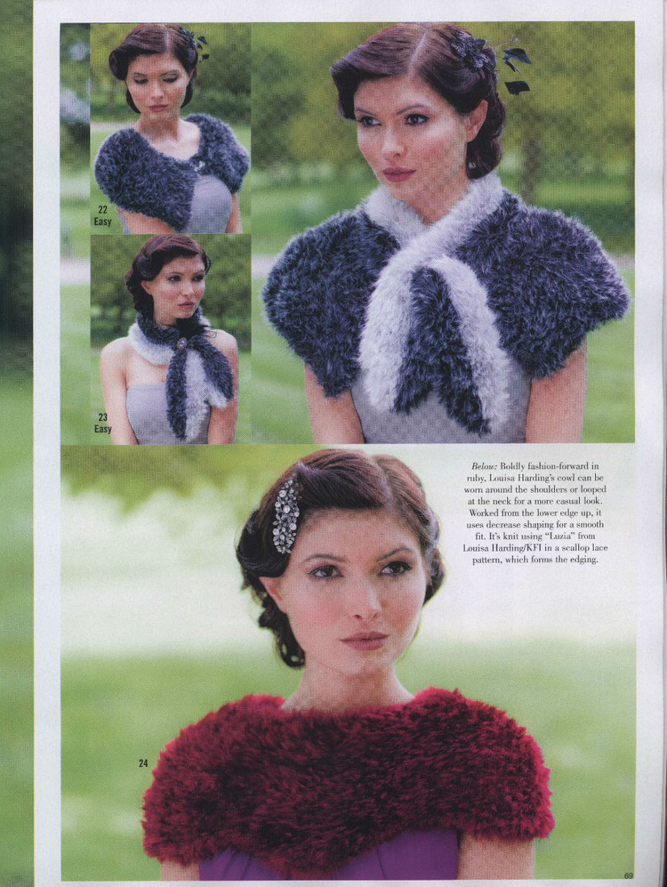 Vogue Knitting 2013/2014 冬季 - 輕描淡寫 - 輕描淡寫