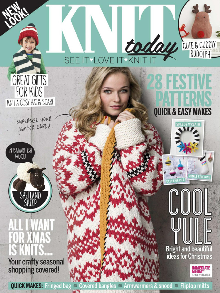 Knit Today Issue 118 2015 - 輕描淡寫 - 輕描淡寫