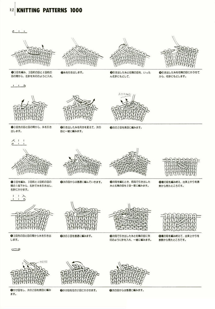 Knitting---圖解1000例（1） - 紫蘇 - 紫蘇的博客