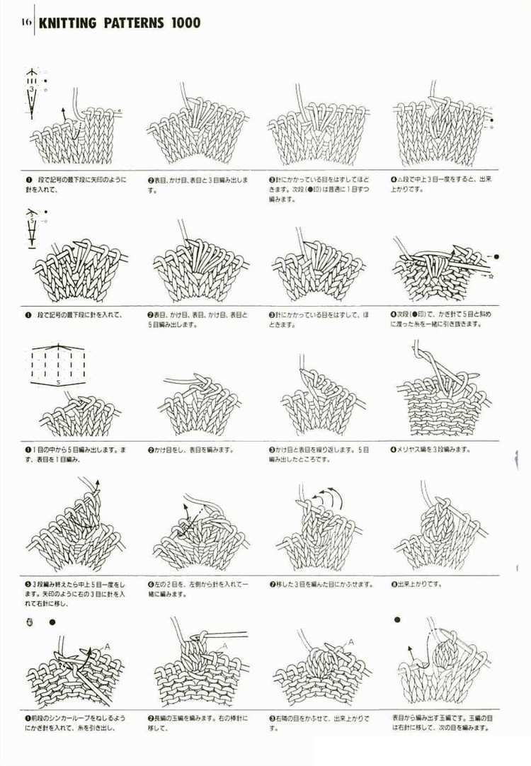 Knitting---圖解1000例（1） - 紫蘇 - 紫蘇的博客