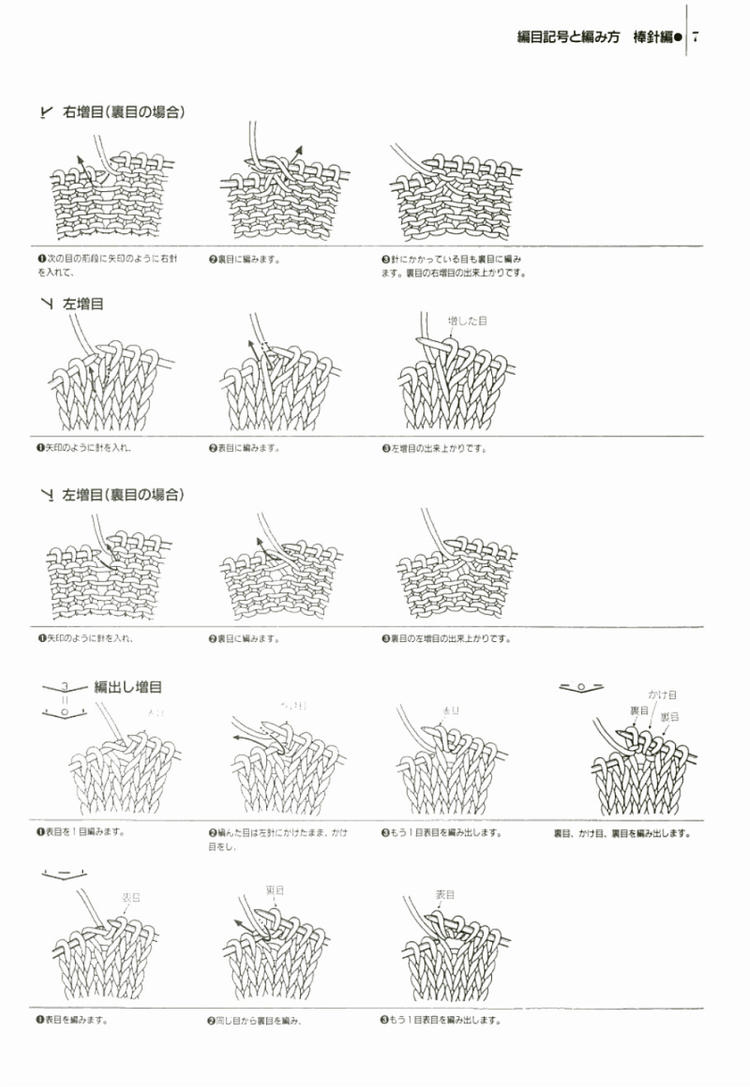 Knitting---圖解1000例（1） - 紫蘇 - 紫蘇的博客