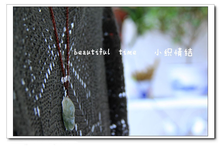 綠茵茵---橄欖綠拼花衫 - 小織情結(jié) - 小織情結(jié)