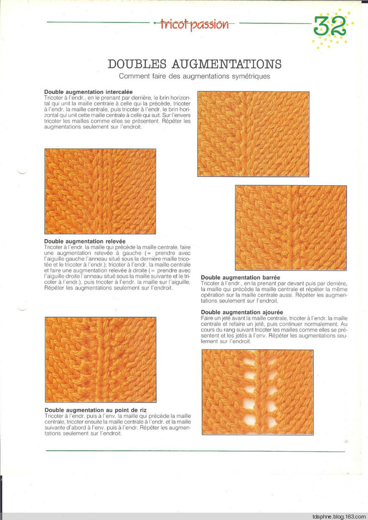 法國編織基礎(chǔ)書圖解秘籍49-100包羅萬有Tricot Passion - école classeur - Daphne Tsui - 因為愛所以愛
