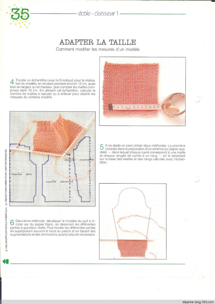 法國編織基礎(chǔ)書圖解秘籍49-100包羅萬有Tricot Passion - école classeur - Daphne Tsui - 因為愛所以愛