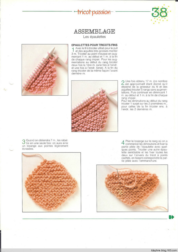 法國編織基礎(chǔ)書圖解秘籍49-100包羅萬有Tricot Passion - école classeur - Daphne Tsui - 因為愛所以愛