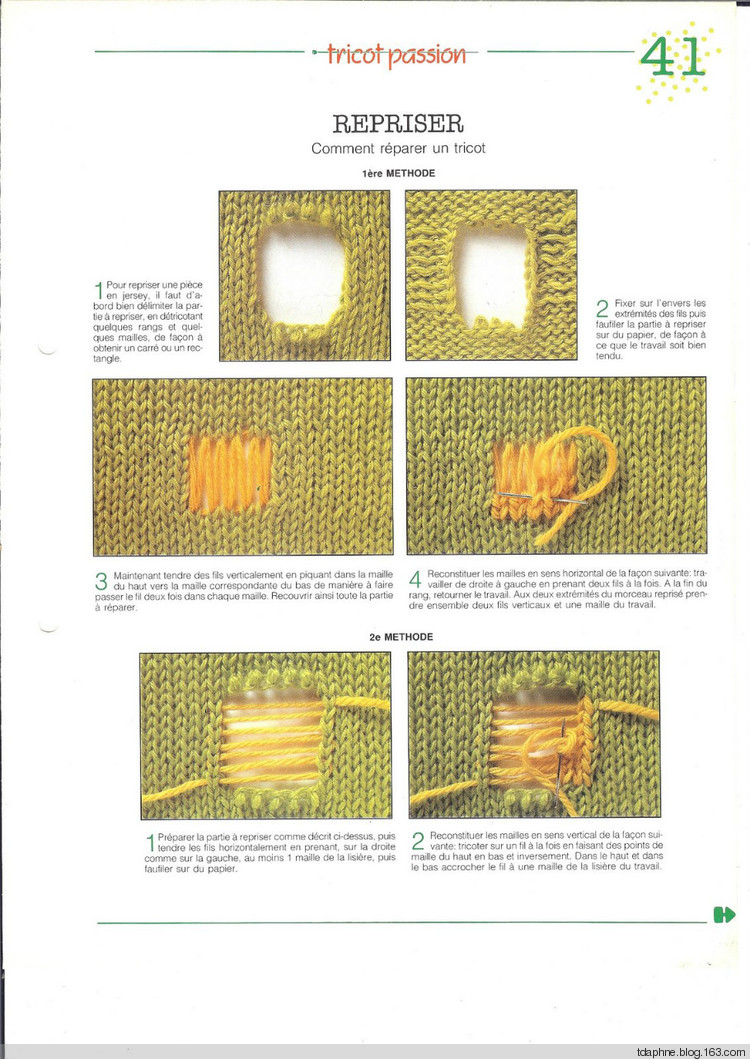 法國編織基礎(chǔ)書圖解秘籍49-100包羅萬有Tricot Passion - école classeur - Daphne Tsui - 因為愛所以愛