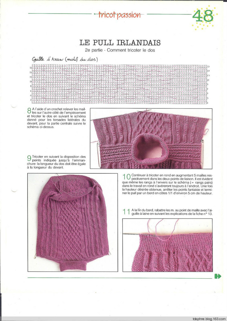 法國編織基礎(chǔ)書圖解秘籍49-100包羅萬有Tricot Passion - école classeur - Daphne Tsui - 因為愛所以愛