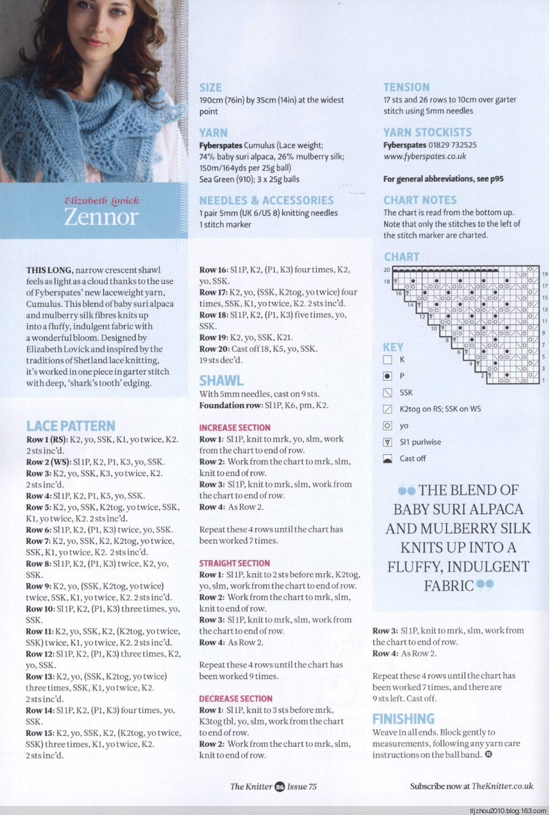 The Knitter №75 2014 - 紫蘇 - 紫蘇的博客