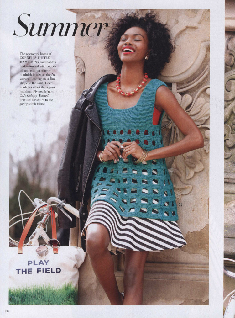 Vogue Knitting  Early Fall 2014 - 輕描淡寫 - 輕描淡寫