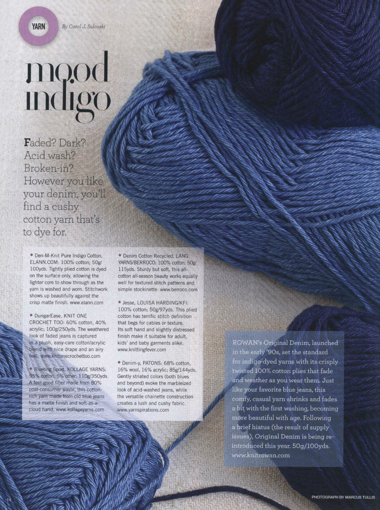 Vogue Knitting  Early Fall 2014 - 輕描淡寫 - 輕描淡寫