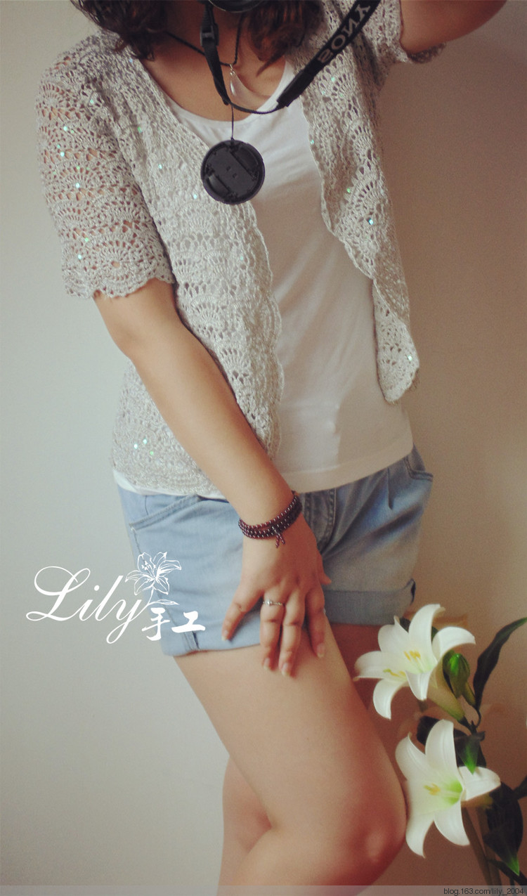 [Lily手工]--蟬翼--經(jīng)典小扇 - Lily - Lily的手工編織天地