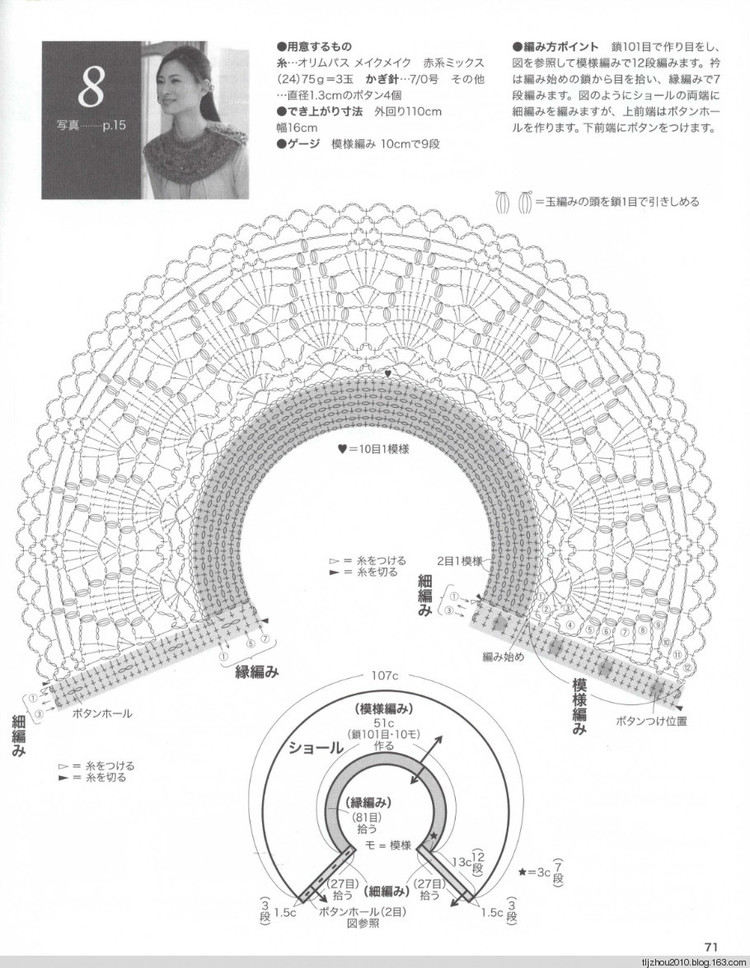 喜歡的一款領(lǐng)圈 - 餓的神哪 - 餓的神哪的編織小屋