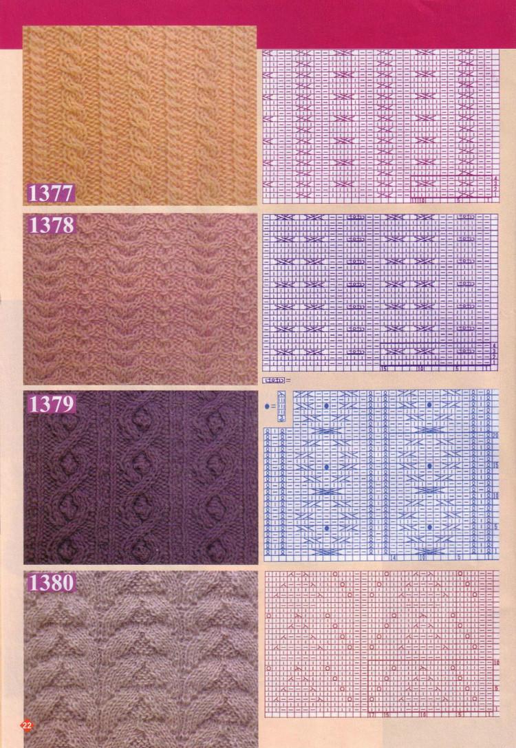 Pletenje.Mustre14/2012棒編圖解 - 紫蘇 - 紫蘇的博客