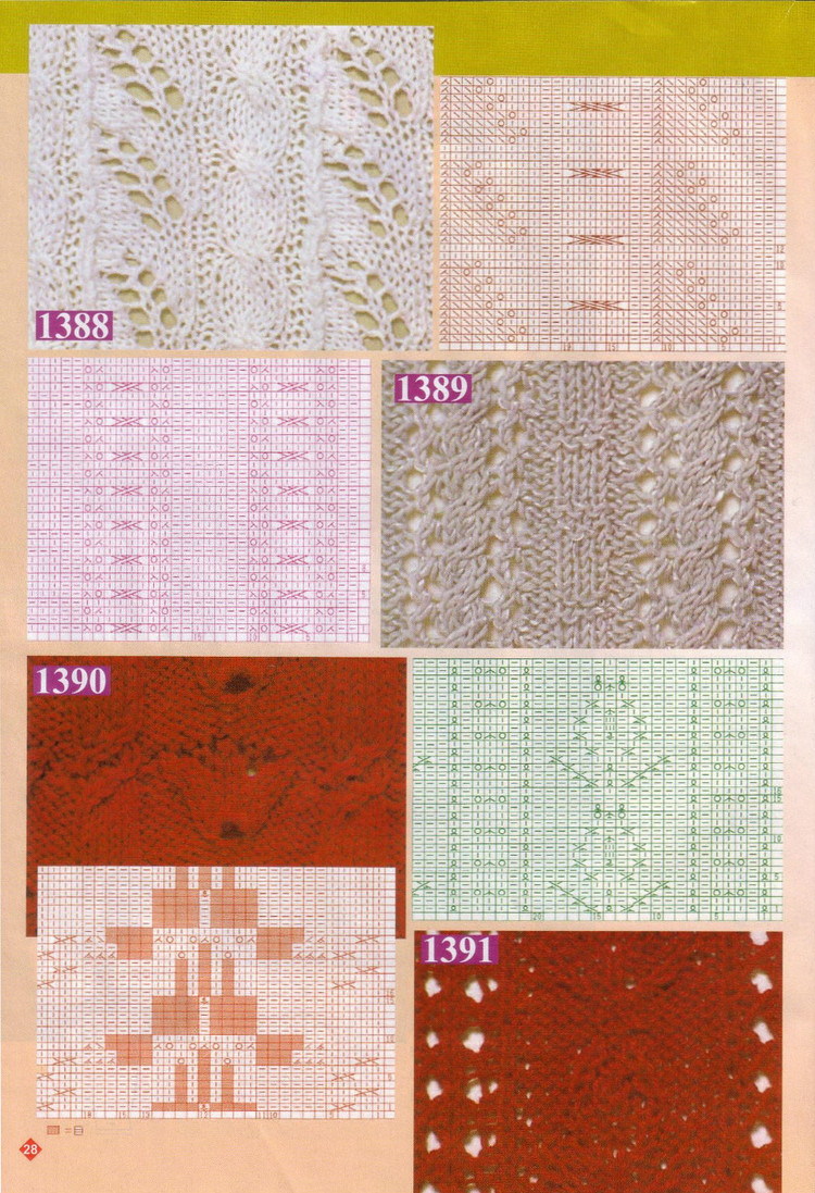 Pletenje.Mustre14/2012棒編圖解 - 紫蘇 - 紫蘇的博客