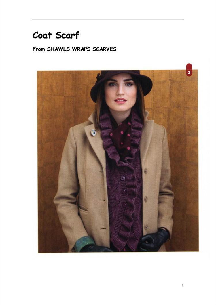 小熊翻譯——Coat Scarf是衣服還是圍巾？ - ferrero1869 - 小熊的天地