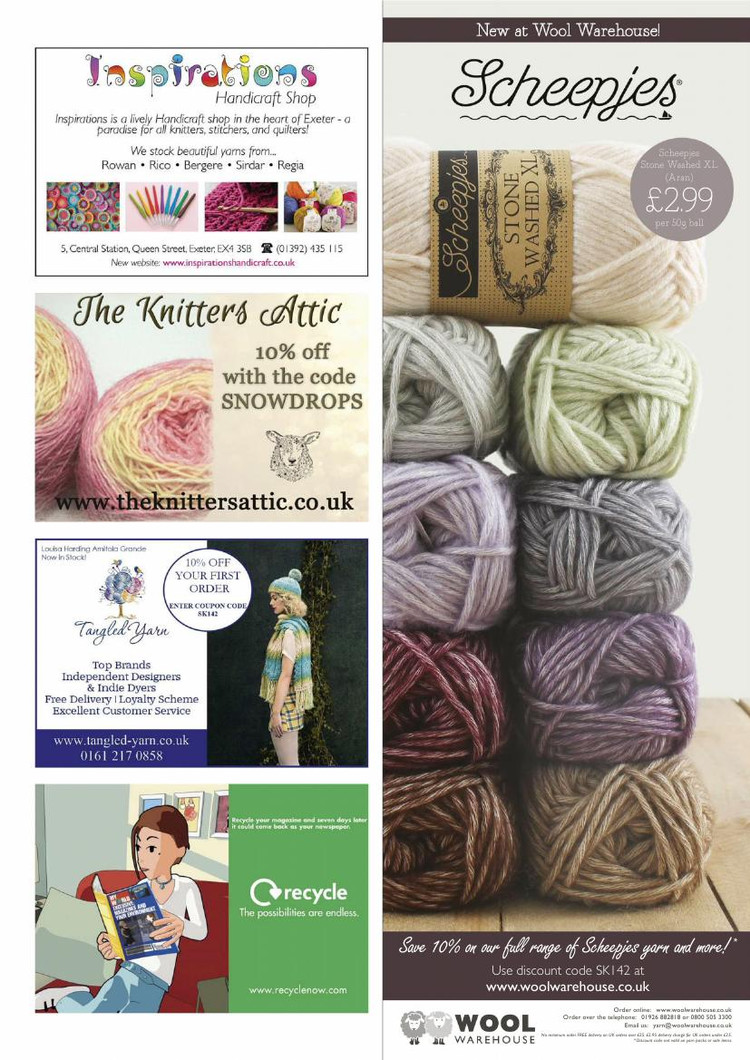 Simply Knitting  February 2016 - 輕描淡寫 - 輕描淡寫