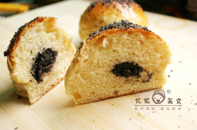 黑芝麻面包——超級好用的面團做法 - 優(yōu)媽美食 - 優(yōu)媽美食博客