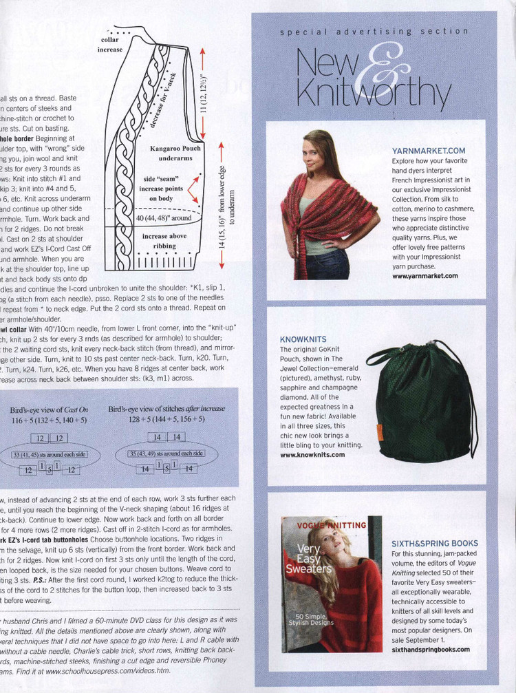 Vogue Knitting 2013 秋 - 紫蘇 - 紫蘇的博客
