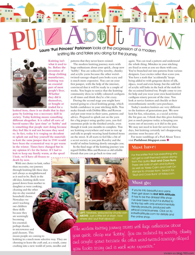 Knitting2011—— Issue 93 - Vivian - Vivian天天向尚