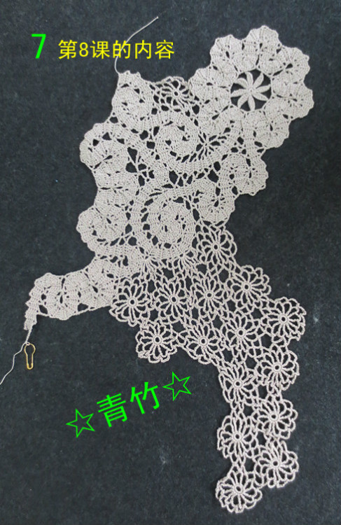花開(kāi)滿園全集（視頻、圖解、過(guò)程圖） - 青竹的編織博客 - ☆青竹☆的編織博客